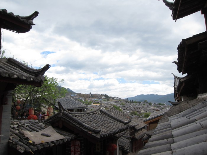 Rooftops of Lijiang.