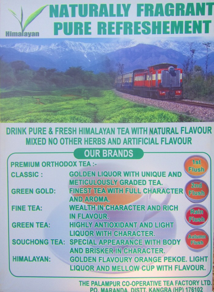 A little marketing help for the Kangra tea farmers.