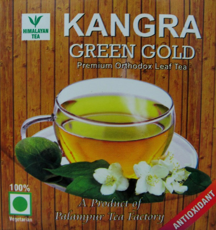 Green Gold: a black tea produced by the Palampur Cooperative Tea Factory.